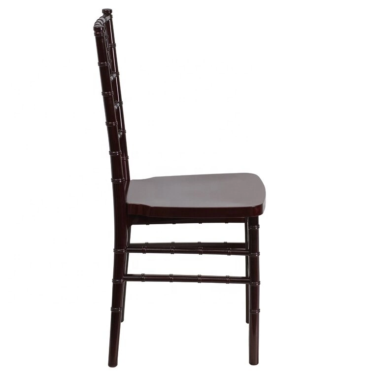 PP Hotel Wedding Event Black Tiffany Plastic Resin Chiavari Chair