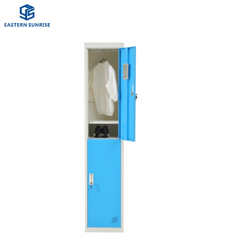 Clothes Shoes Bag Storage Locker Home Cabinet with Two Doors