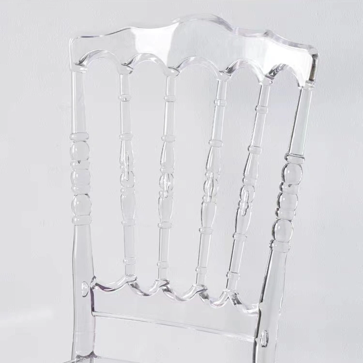 Transparent Acrylic Resin Event Wendding Banquet Tiffany Chiavari Crystal Chair