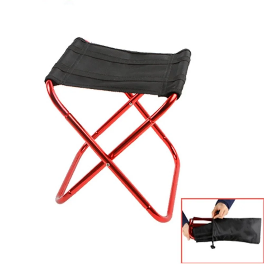 Portable Folding Camping Picnic Chair Lightweight Ultralight Stool with Carrying Bag for Picnic Hiking Fishing Outdoor Bl20298