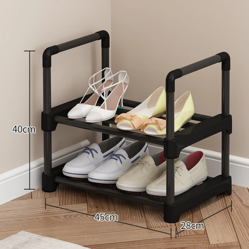 Various Sizes Heavy Duty Black Metal Shoe Rack, Storage