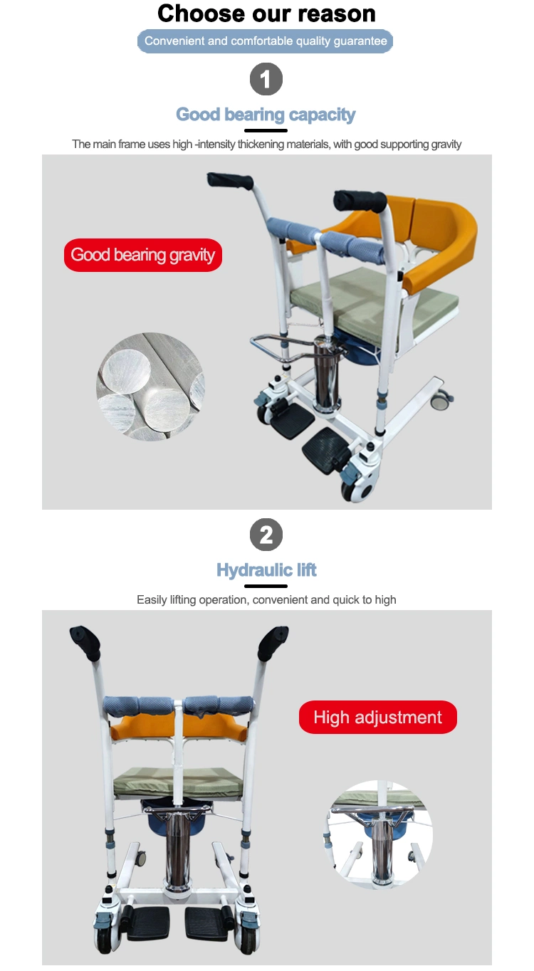 Lavatory Wheelchair New Patient Lift Medical Sling for Walking Chair