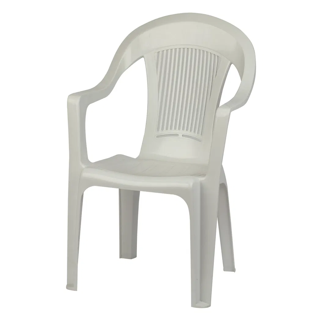 Cafe Plastic Chair Outdoor Plastic Dining Arm Chair