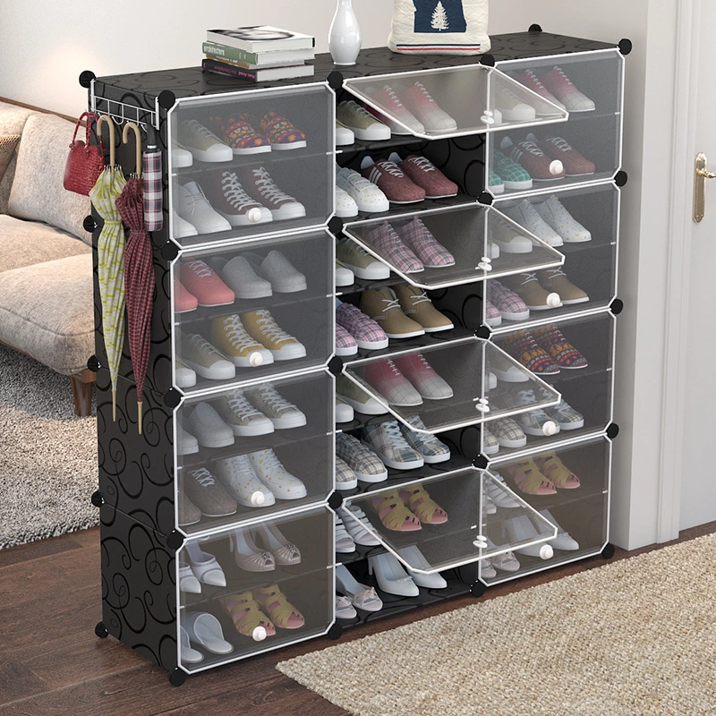 Modern Dustproof Simple Plastic Economical Shoe Storage Cabinet