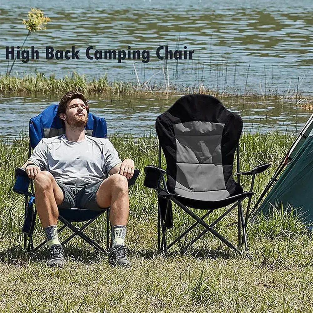 High Back Lightweight Camping Heavy Duty Outdoor Metal Garden Folding Plastic Chair