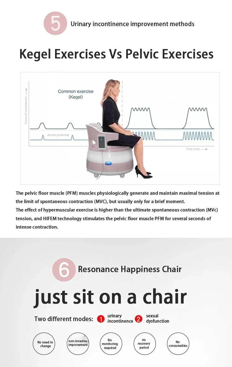 Postpartum Repair, Physiotherapy Electromagnetic Bladder Pelvic Muscle Pelvic Floor Exercise Muscle Chair