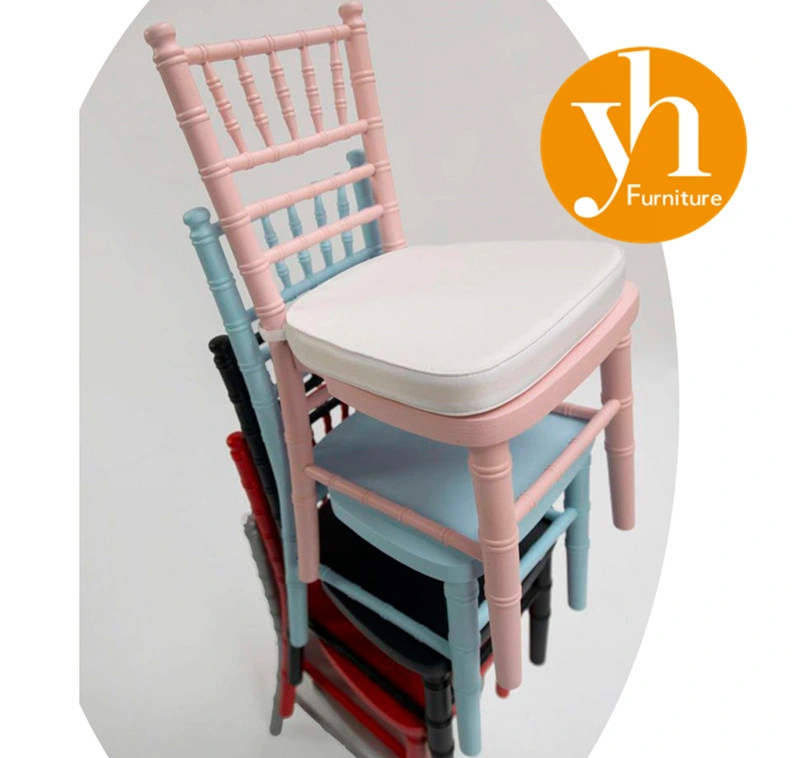 Hot Sale Customization Transparent Resin Acrylic Crystal Plastic Chiavari Tiffany Events Dining Chair Stackable Phoenix Wedding Furniture Chairs