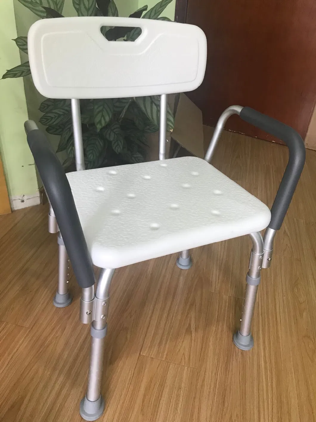 Comfortable Disabled Folding Shower Bath Seat Shower Chair with Arm Rest