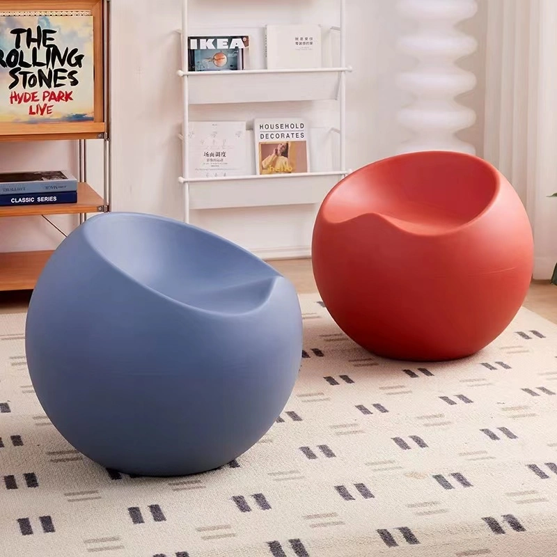 Entry Stool for Changing Shoes Make-up Chair Hotel Plastic Round Apple Stool