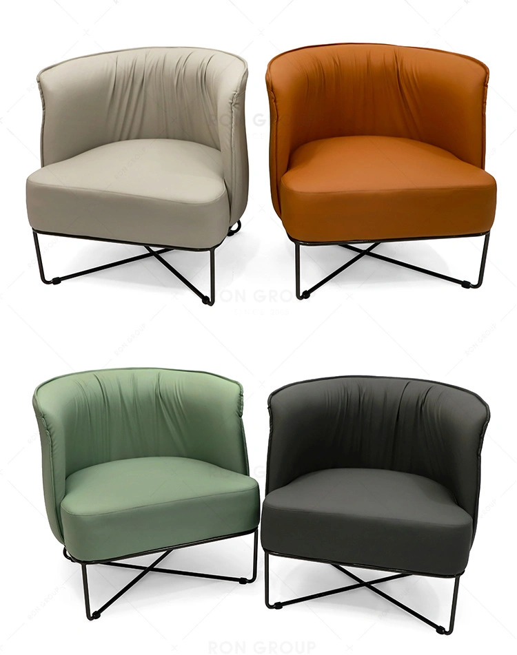 The Lowest Floor Price High Quality Hotel Rastaurant Home Iron Frame Soft Bag Chair