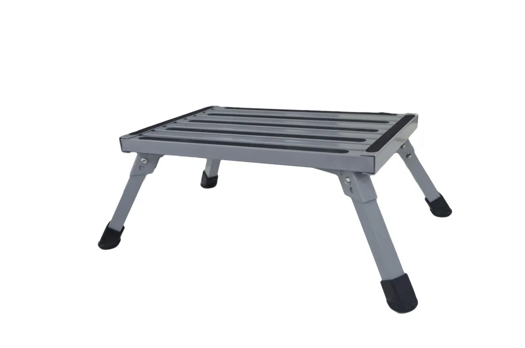 Ladder Stool Made of Aluminum for Kitchen Bathroom Camping with EN 131