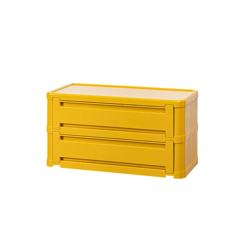 Colorable and Practical Plastic Storage Shoe Cabinet for Living Room