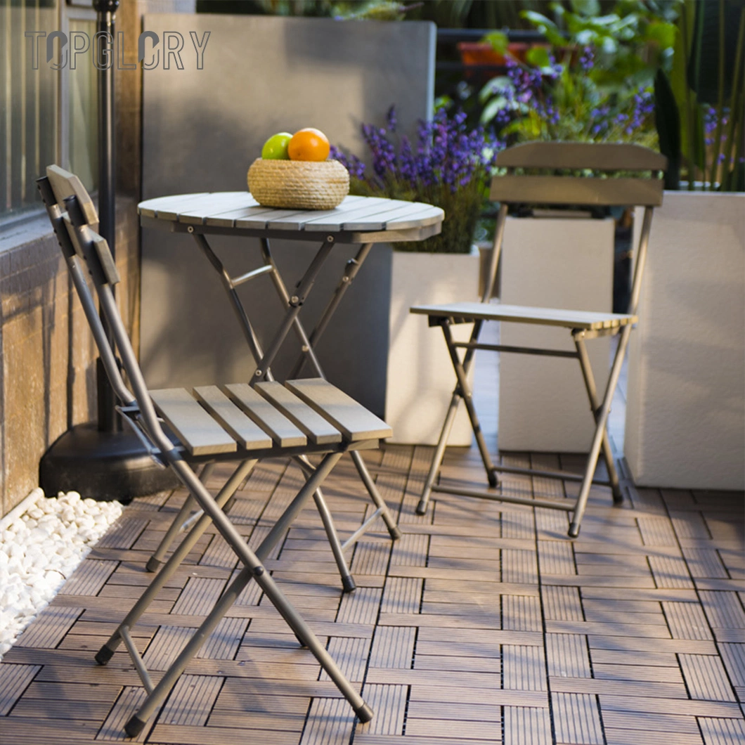 Hot Selling Modern Garden Set Aluminum Balcony Outdoor Chair Table Furniture Set