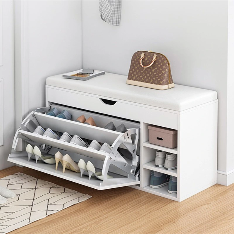 Nordic Ultra-Thin Tipping Shoe Cabinet Home Entrance Large Capacity Home Entry Simple Modern Entrance Storage Storage Hall Cabinet