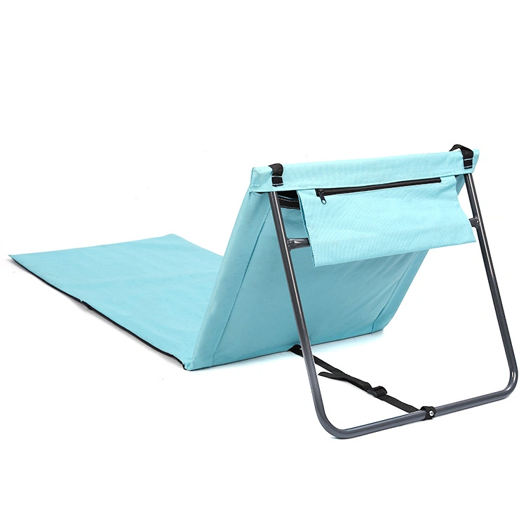 Modern Style Comfort Relax Foldable Camping Reclining Beach Mat Sand Chairs