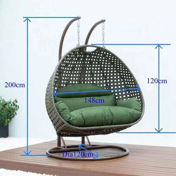 Indoor Outdoor Garden Patio Costly Egg Rattan Swing Chair