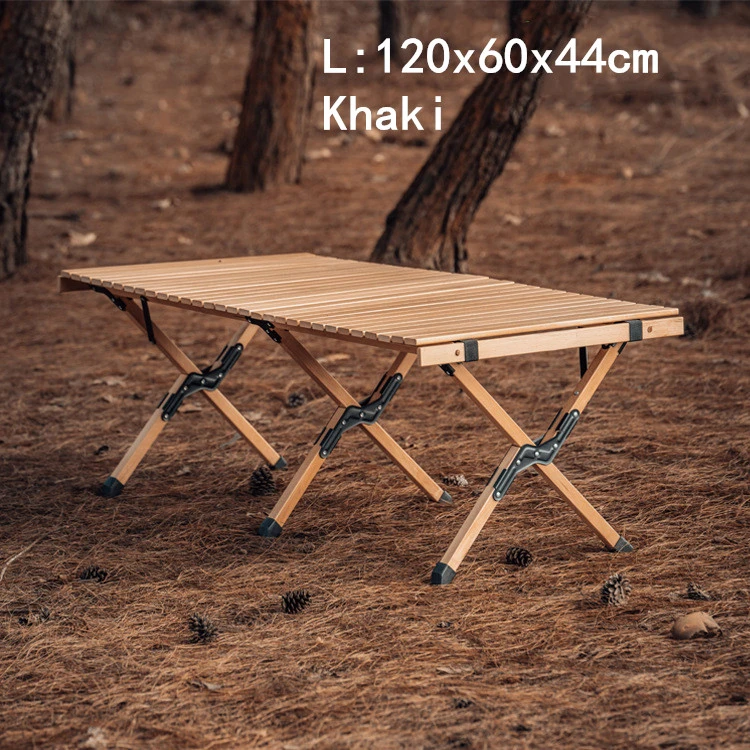 Home and Outdoor Portable Wooden Table, Furniture, Picnic Table