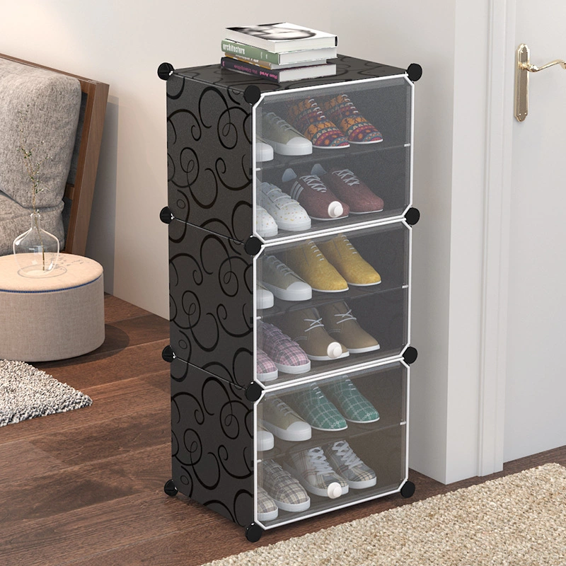 Modern Dustproof Simple Plastic Economical Shoe Storage Cabinet