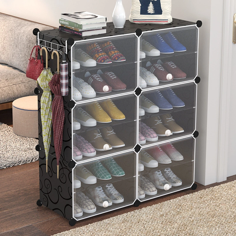 Modern Dustproof Simple Plastic Economical Shoe Storage Cabinet