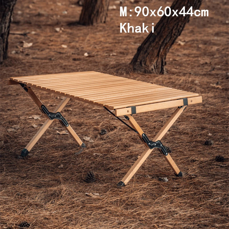 Home and Outdoor Portable Wooden Table, Furniture, Picnic Table