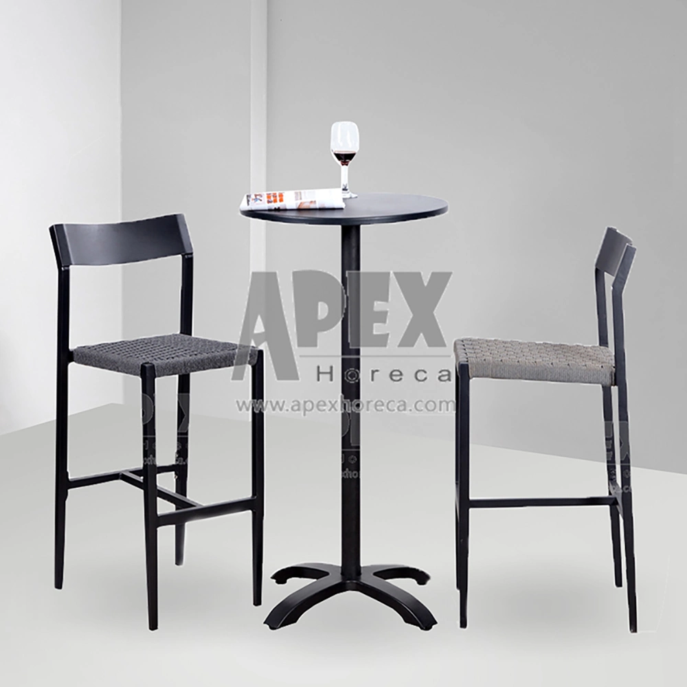 Garden Dining Table Chair Outdoor Rope Aluminum Patio Rope Chair