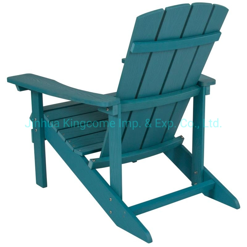 Outdoor Patio Plastic Wood Adirondack Garden Leisure Chair Cheap Price Low Price Beach Chair Kd Plastic Chairs in Cafes and Restaurants in Sea Foam