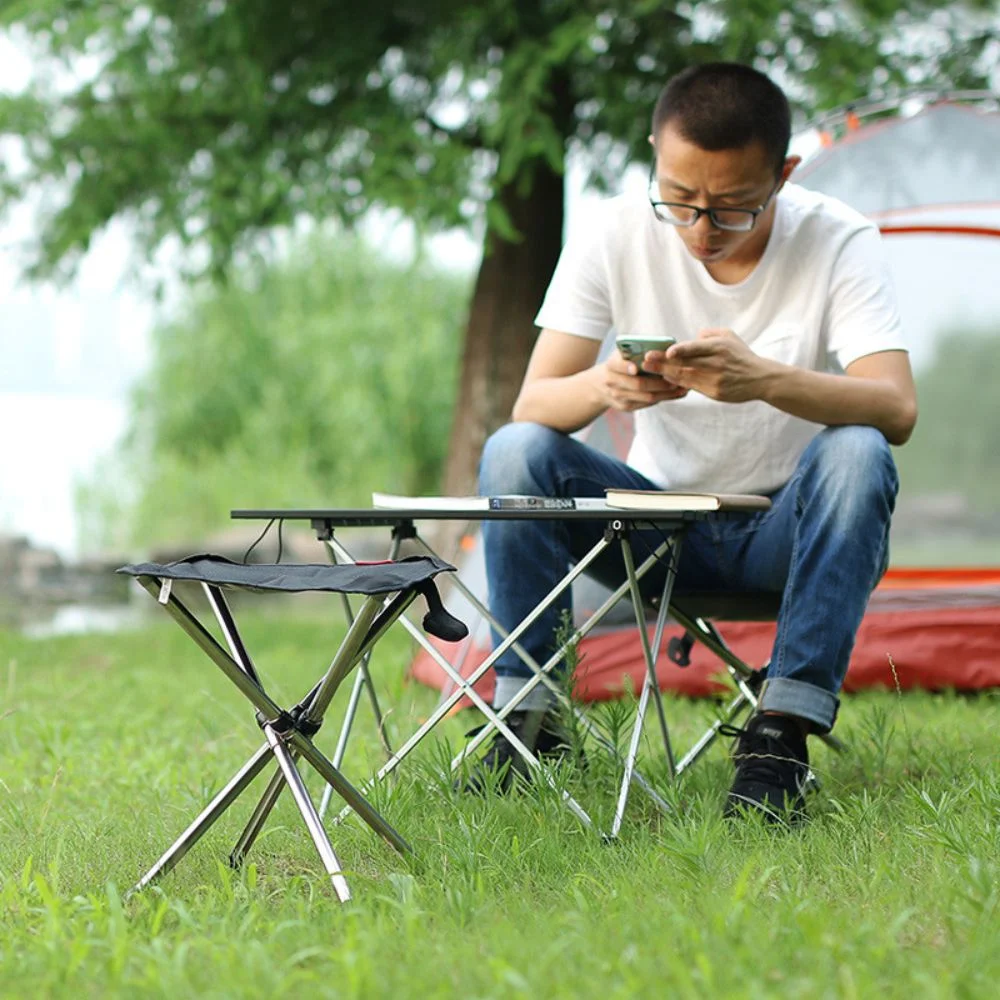 Heavy Duty Portable Folding Stool Slacker Chair for Outdoor Ci4482