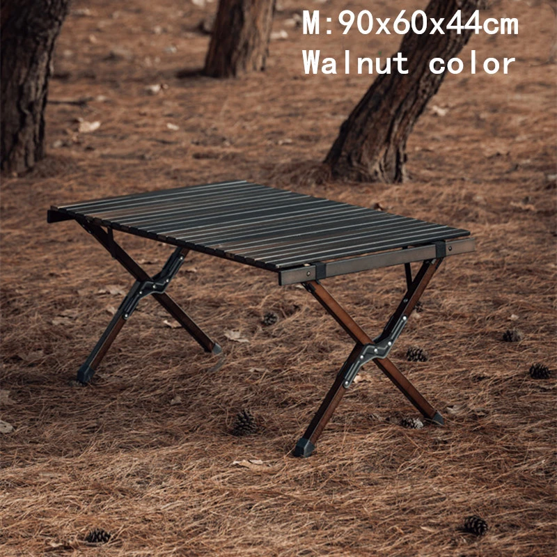 Home and Outdoor Portable Wooden Table, Furniture, Picnic Table