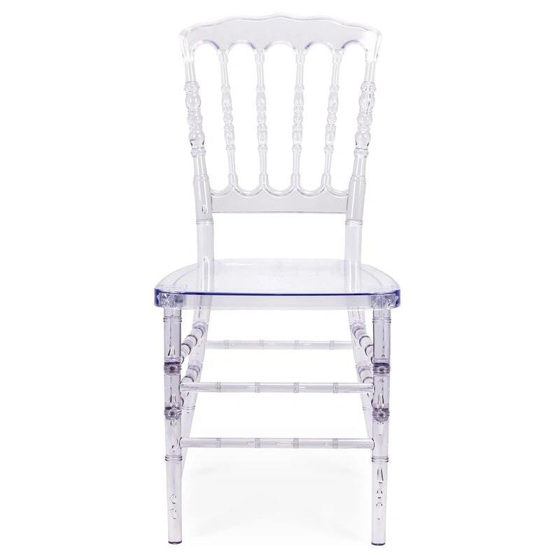 Wholesale Wedding Event Resin Clear Acrylic Transparent Napoleon Chairs