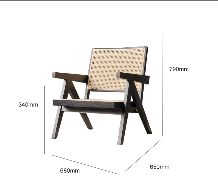 Modern Leisure Antique Outdoor Garden Picnic Coffeeshop Rattan Chair