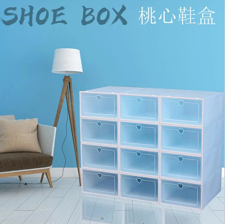 Thickened Transparent Shoe Box Men and Women Household Plastic Shoe Storage