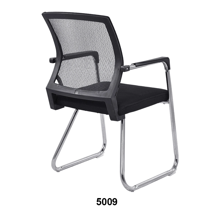 Visitor Armchair with Chromed Steel Frame Conference Room Mesh Back Office Gust Chair