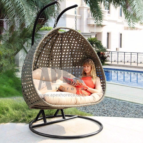 Indoor Outdoor Garden Patio Costly Egg Rattan Swing Chair