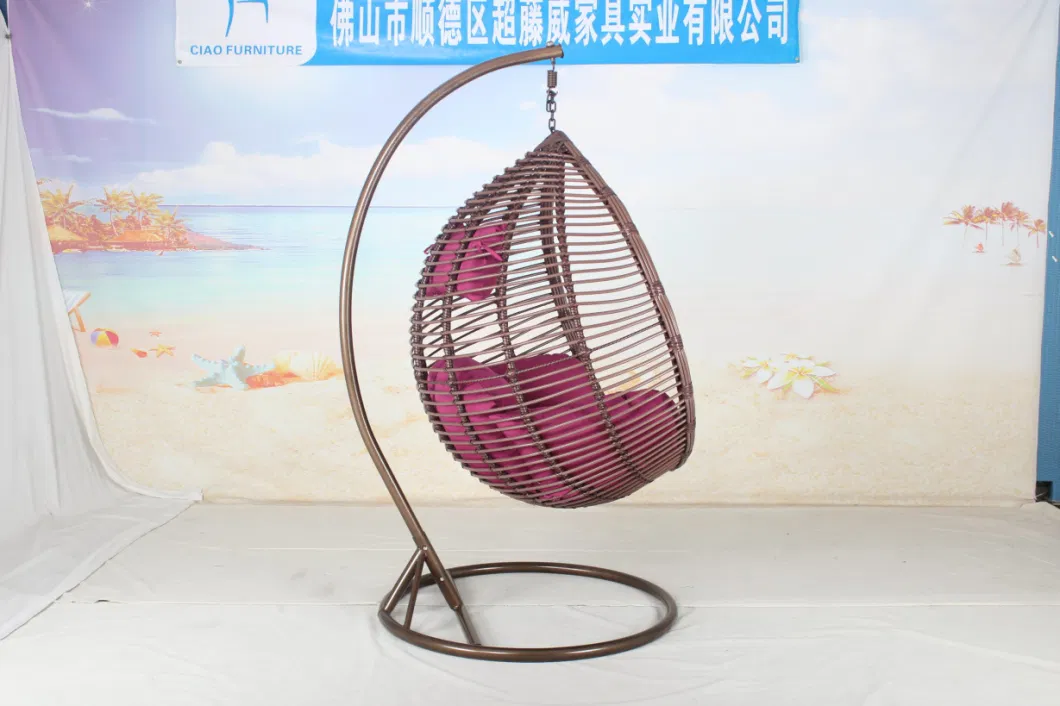 Leisure Outdoor Patio Garden Balcony Rattan Hanging Swing Chair