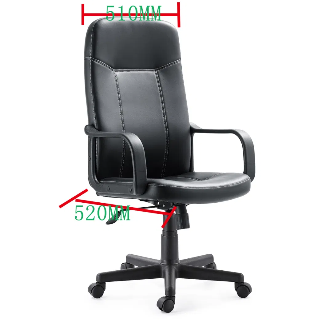 Modern Bentwood Office Chair Swivel Computer Leather Office Chair