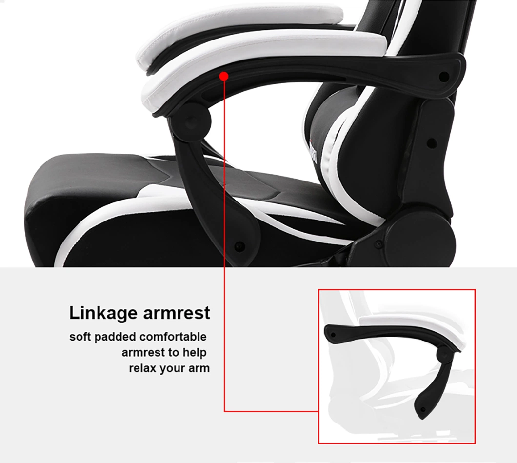 Adjustable Swivel Sport Leather Computer Chair Office Furniture Gaming Chair