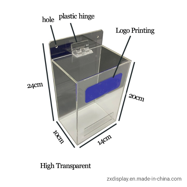 Wall Mounted Clear Acrylic Shoe Covers Holder Rack for Dust-Free Workshop