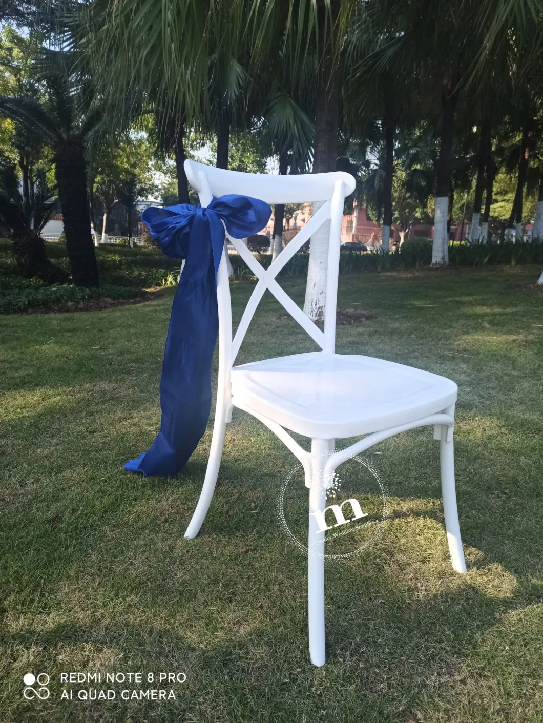 Wholesale Monobloc White Stackable Plastic Outdoor Elegant Outdoor Garden Wedding Chair