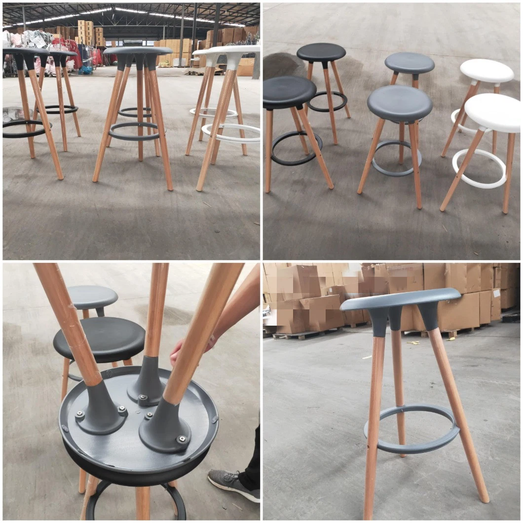 Popular Top Pub Furniture Coffee Plastic High Bar Chair Stool
