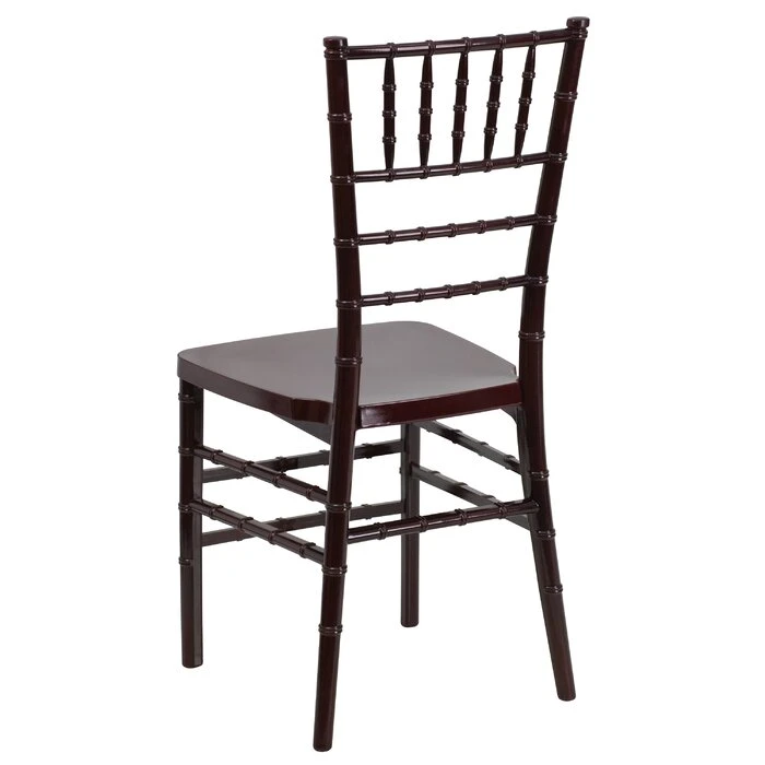 PP Hotel Wedding Event Black Tiffany Plastic Resin Chiavari Chair