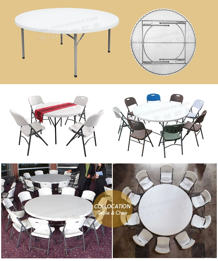 Hyc-PT02A Wedding Garden Plastic Round Table for Sale