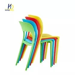 Molded Stackable Dining Room Furniture Plastic Chair Cheap Price Modern Restaurant PP Plastic Chair
