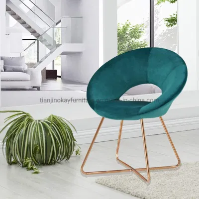  Cocina Lounge Ocio Verde oscuro Velvet Recepción con respaldo y.. Sillas acolchadas para el salón