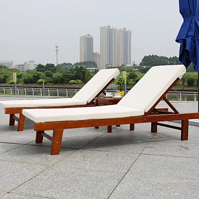 Venta directa de fábrica y moderno Hotel Playa Piscina juego de patio Muebles exteriores Tumbonas de plástico