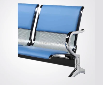 Silla de visitante de muebles de oficina comercial Banco de acero Asientos de terminal de hospital Sala de espera de aeropuerto Silla de espera de oficina (YA-J25)