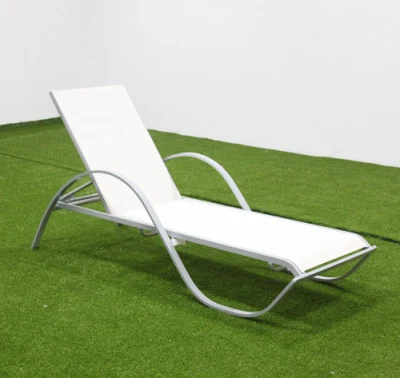 Mobiliario de playa exterior Doble Sunbed Sun Lounger