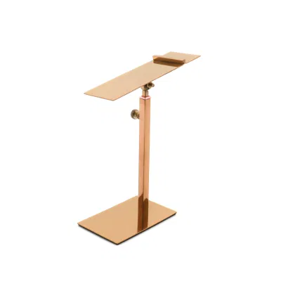 Mejor venta Zapatos de acero de oro Estantería decoración de la pantalla Caja de zapatos para guardar la bolsa de zapatos