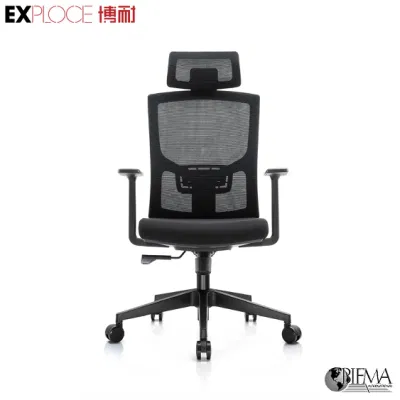  Ordenador moderno Executive Conference belleza ergonómico giratorio Inicio Estudio rotatorio de la recepción de visitantes Juego de tela barata Silla de oficina Muebles La personalización básica