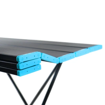  Ligero perfecto para actividades al aire libre, picnic, cocina, playa, senderismo, Pesca Mesa plegable Mesa portátil Camping Ci15329