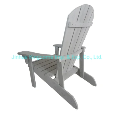 Material de madera de plástico/poliestireno para exteriores Diseño moderno silla Adirondack con nuevo Diseño